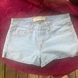 Levi's superlow Levi's Jean shorts size 7 lot 518